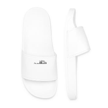 Battements de coeur Montagnes - Claquettes Homme - blanc - Devant