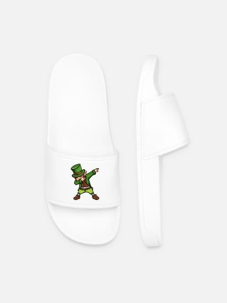 Dabbing Kobold - Männer Badelatschen - Weiß