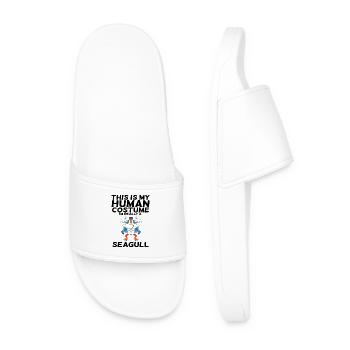 La mouette - Claquettes Homme - blanc - Devant