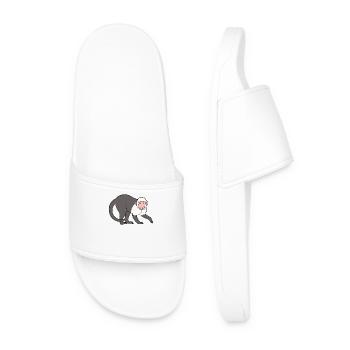 Singe capucin Singe - Claquettes Homme - blanc - Devant