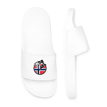 Norvège Pêche à la ligne Pêche - Claquettes Homme - blanc - Devant