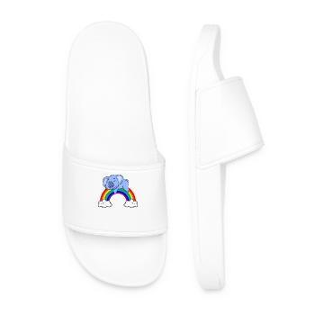 Koala arc-en-ciel - Claquettes Homme - blanc - Devant