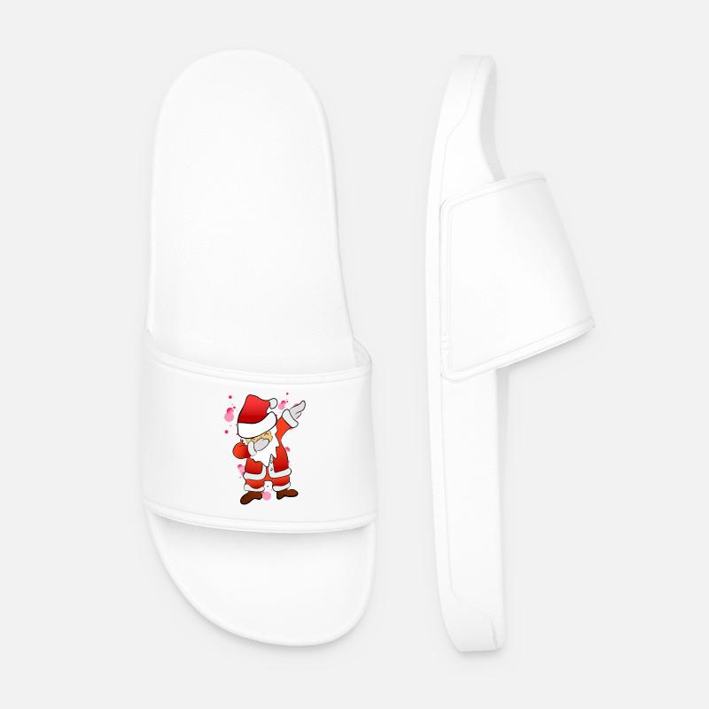 Dabbing Nicholas - Claquettes Homme - blanc