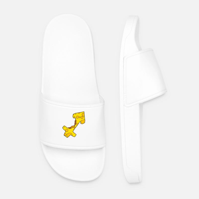 Zodiac sign Sagittarius - Men’s Pool Sliders - white