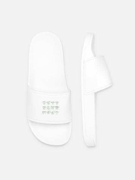 Boats Sailing Knots Knots Gifts - Men’s Pool Sliders - white