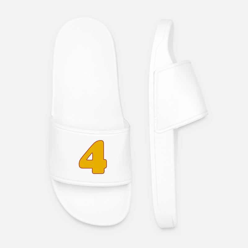 4 - Men’s Pool Sliders - white