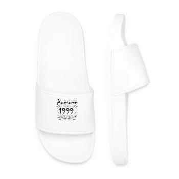 1999 - Born 1999 - Men’s Pool Sliders - white - Front
