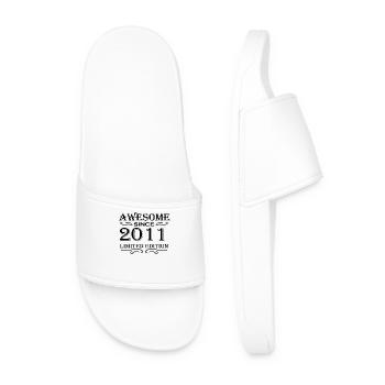 2011 - Men’s Pool Sliders - white - Front
