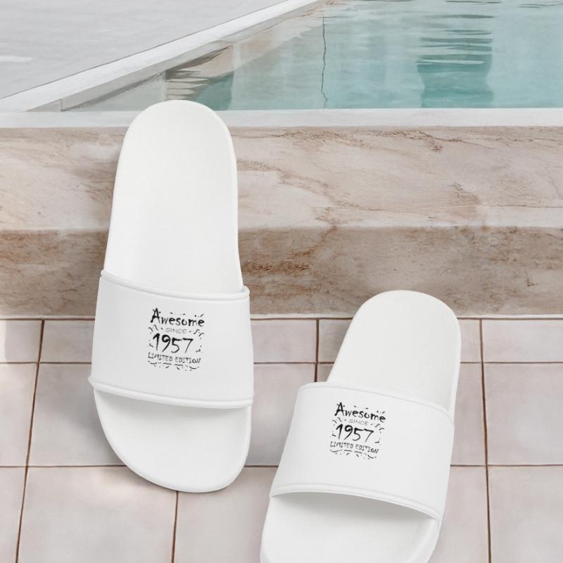 1957 - Born 1957 - Fantastic since 1957 Men’s Pool Sliders