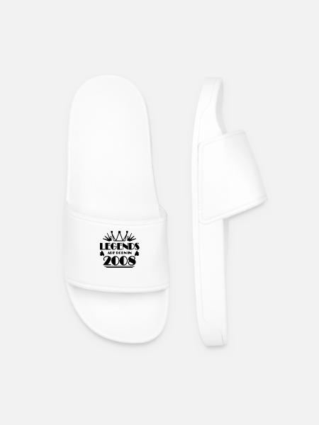 2008 - Born 2008 - Men’s Pool Sliders - white