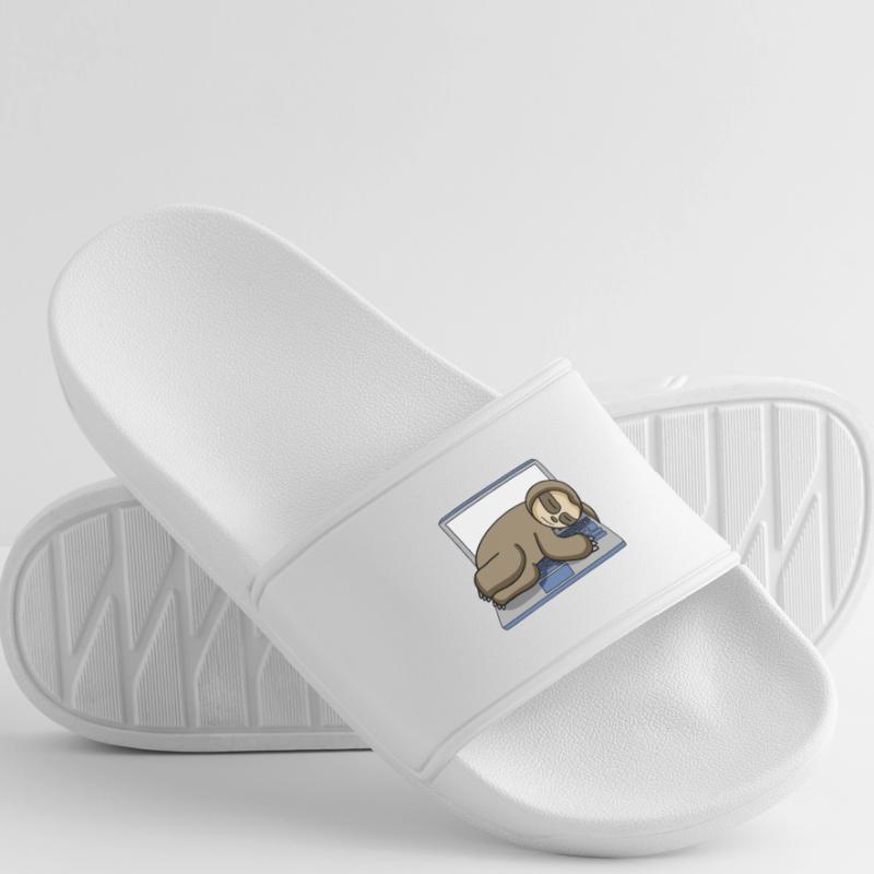 Computer Nerd Programmierer Geschenk Männer Badelatschen