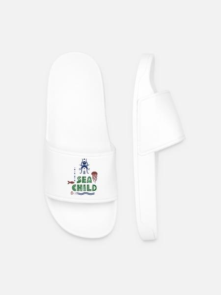 Design for divers - Men’s Pool Sliders - white