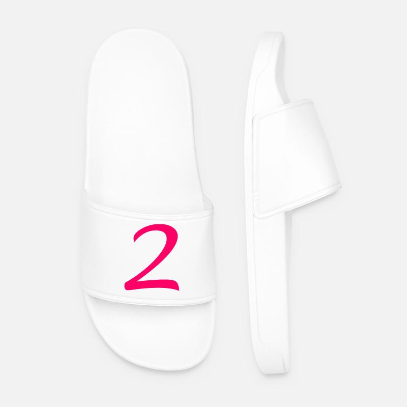2 - Men’s Pool Sliders - white