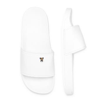 Mignon Kawaii Hyène Pocket Design - Claquettes Homme - blanc - Devant