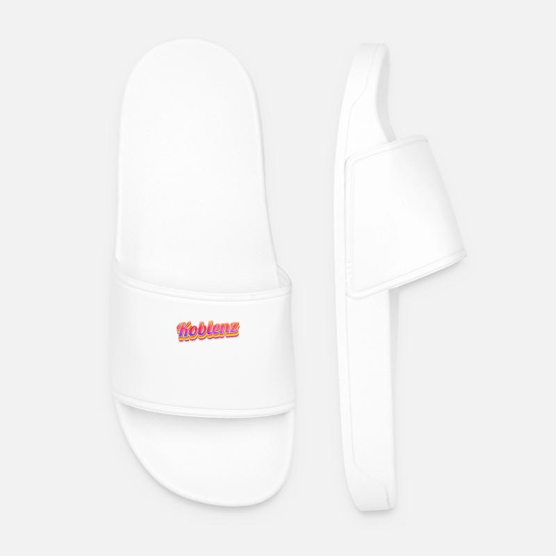 Coblenzerin Coblence Coblence - Claquettes Homme - blanc