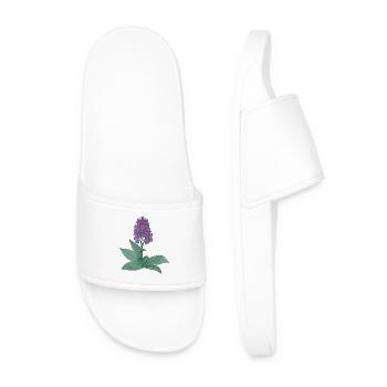 danish orchid - Men’s Pool Sliders - white - Front
