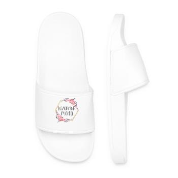 Schweiz Luzern Mädchen Heimat Geschenk - Männer Badelatschen - Weiß - Vorne
