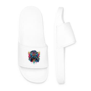 Gaming King Controller Wings Graffiti - Claquettes Homme - blanc - Devant