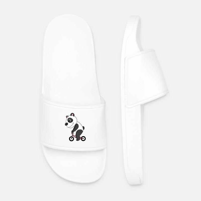 Panda Bike - Men’s Pool Sliders - white