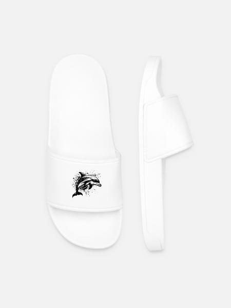 Dolphin - Men’s Pool Sliders - white