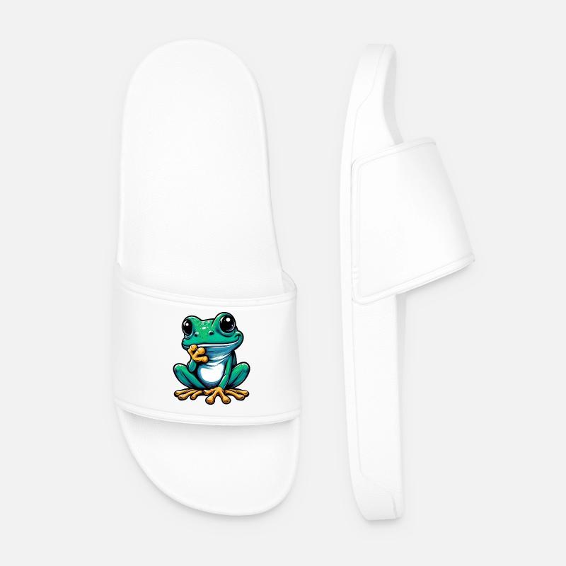 Frog - Men’s Pool Sliders - white
