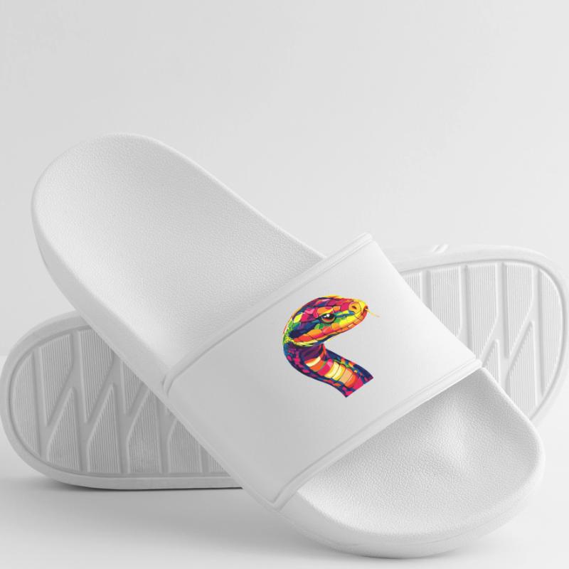 Serpent Python Cobra Mamba Serpent à sonnettes Serpent Claquettes Homme