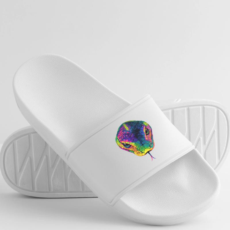 Serpent Python Cobra Mamba Serpent à sonnettes Serpent Claquettes Homme