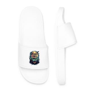 HALLOWEEN - Claquettes Homme - blanc - Devant
