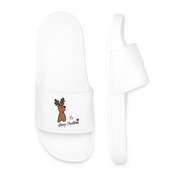 Petit orignal - Claquettes Homme - blanc - Devant