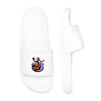 Handball Joueurs de handball - Claquettes Homme - blanc - Devant