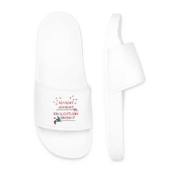 Avent Avent, Noël - Claquettes Homme - blanc - Devant