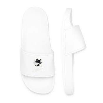 BIENVENUE DANS GHOST WORLD - Claquettes Homme - blanc - Devant