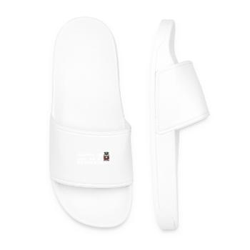 Christmas Nutcracker Fun - Men’s Pool Sliders - white - Front