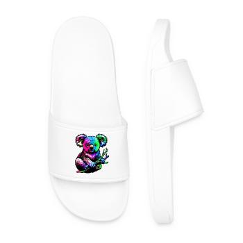 Koala - Claquettes Homme - blanc - Devant