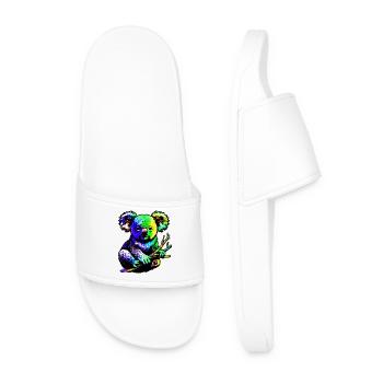Koala - Claquettes Homme - blanc - Devant