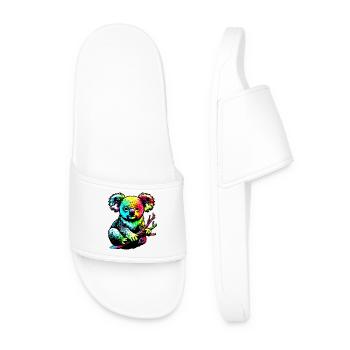 Koala - Claquettes Homme - blanc - Devant