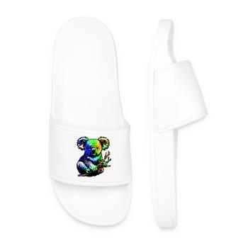 Koala - Men’s Pool Sliders - white - Front