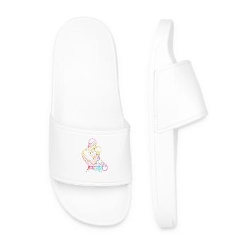 Croquis de boxeur - Claquettes Homme - blanc - Devant