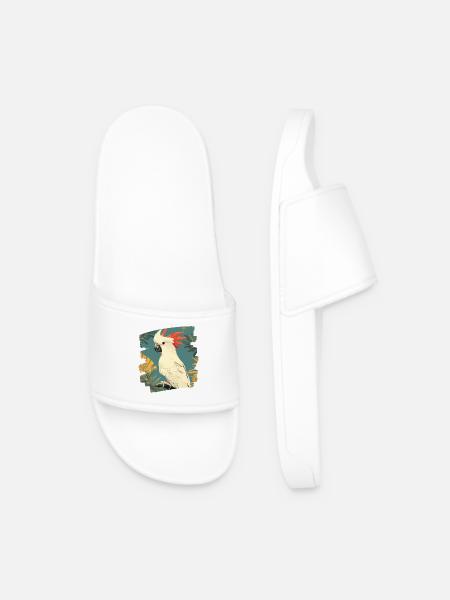 Cacatoès - Claquettes Homme - blanc