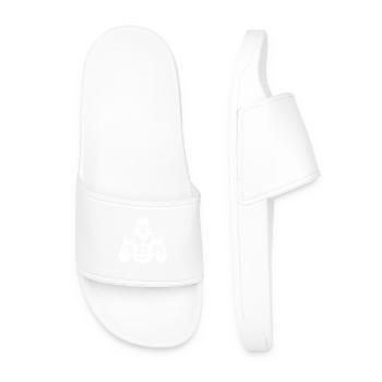 Gorilla Bodybuilding Gym Beast - Men’s Pool Sliders - white - Front