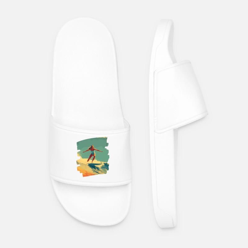 Surfer - Men’s Pool Sliders - white