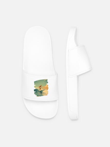Surfer - Men’s Pool Sliders - white