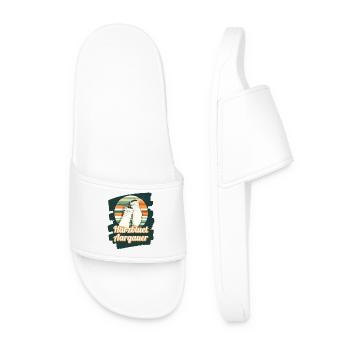 Härzbluetaargauer Chaussettes Aargauer et blanches - Claquettes Homme - blanc - Devant