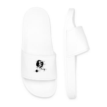 Graphic Runner - Men’s Pool Sliders - white - Front