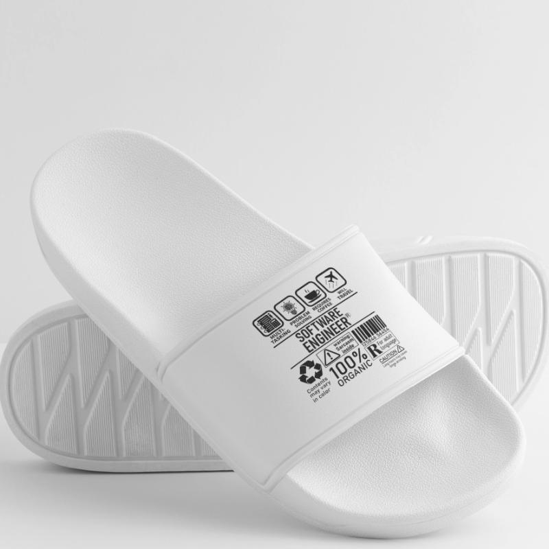 Software Engineer multi tasking problem solving Men’s Pool Sliders