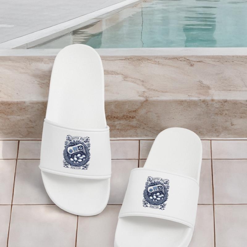 Easter Egg Hunter Gaming Retro Controller Men’s Pool Sliders