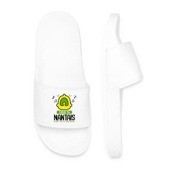 supporter Nantes football nantais Enfant bébé - Claquettes Homme - blanc - Devant