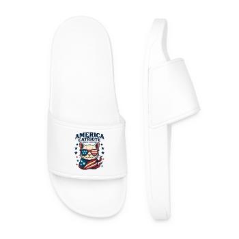 America catriote limited edition - Men’s Pool Sliders - white - Front