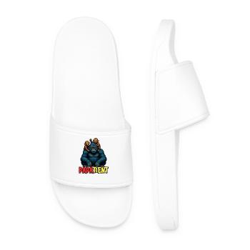 PAPATIENT - Humour papa - Animaux drôle - Claquettes Homme - blanc - Devant