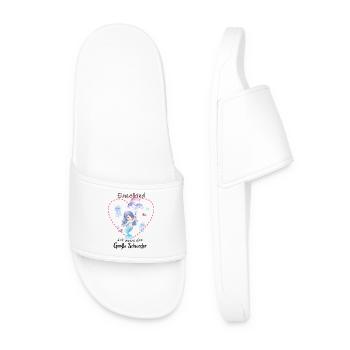 Announcing offspring I'm going to be a big sister in 2027 - Men’s Pool Sliders - white - Front